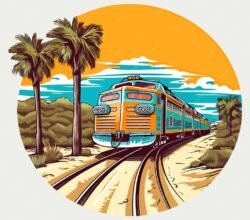 Ein Schienenprojekt über die ganze Insel??