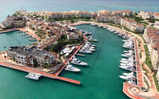 Cap Cana Yachthafen aus der Vogelperspektive