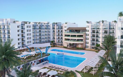 Ein Hotel in einem Freizeitpark