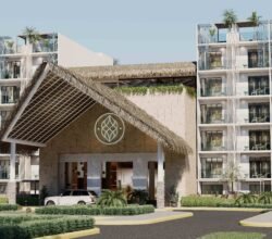 Ein Hotel in einem Freizeitpark