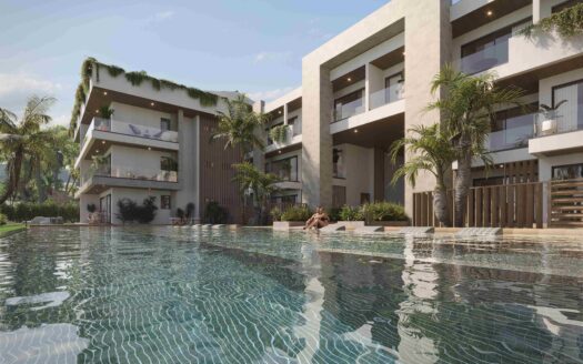 Oasis Cocotal, Apartmentprojekt mit Hotelstrand